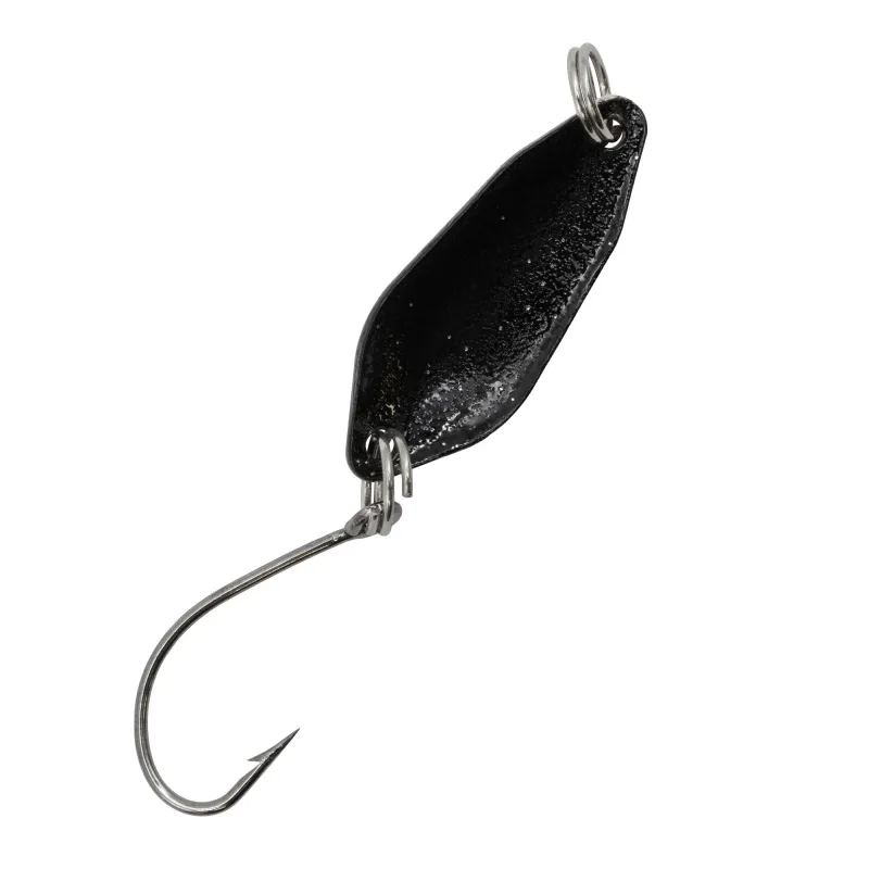 Troutlook Forellen Spoon Salsa 2,60cm - 1,8g - Red-Brown-Silver-Glitter UV