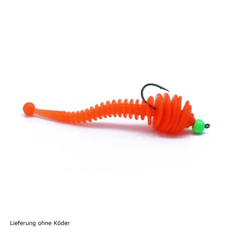 Troutlook Forellen Tungsten Jig spezial Hook 4 Stück - Gr. 6 - 3,8mm - Fluo-Chartreuse