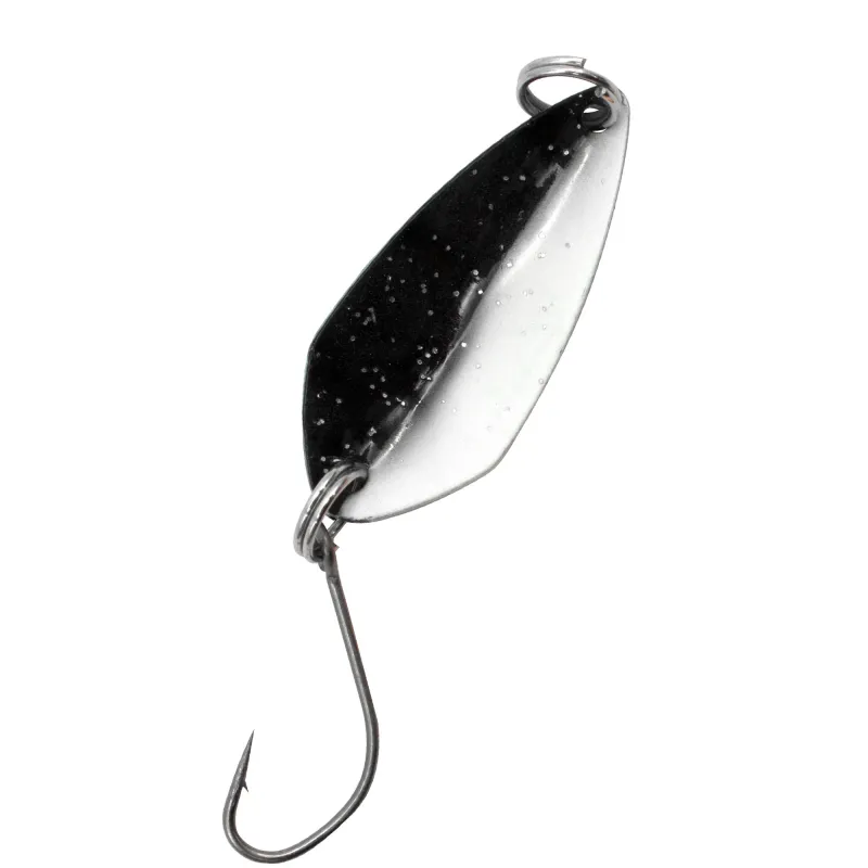 Troutlook Forellenkelle Spoon 3,4g - black/white