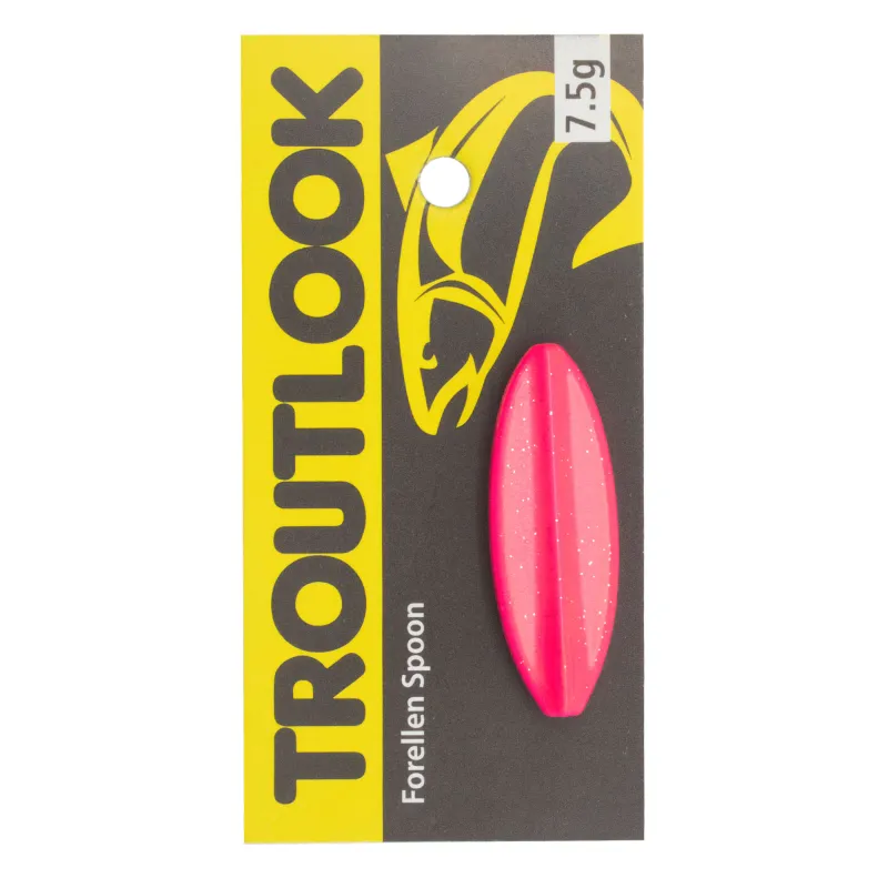Troutlook Hurricane Inline Spoon 3,66cm - 7,5g - Black.Pink UV