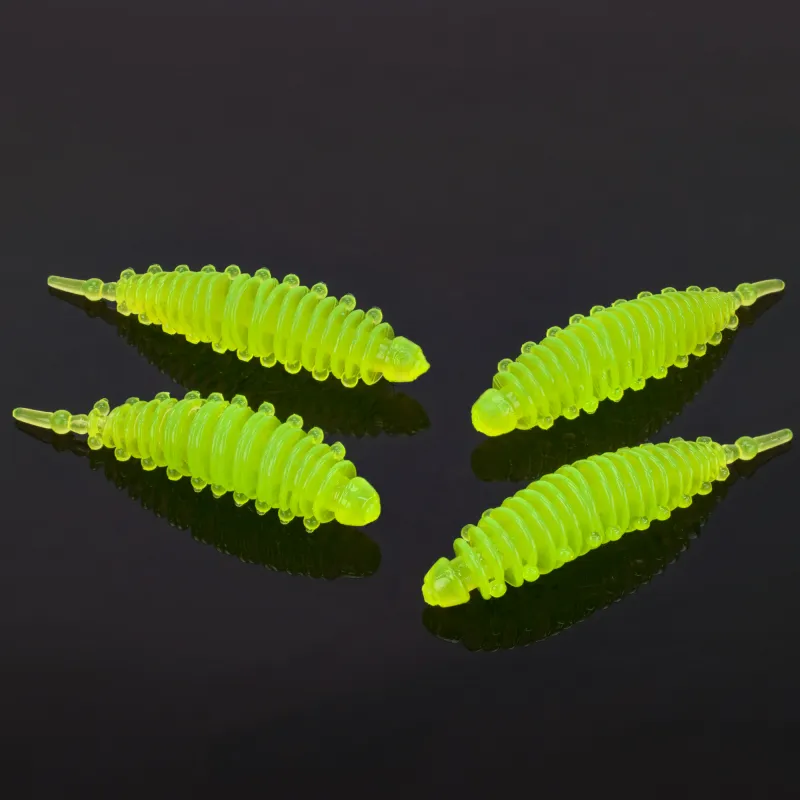 Troutlook Shaky Worms 6,0cm - 1,2g - Neon Chartreuse