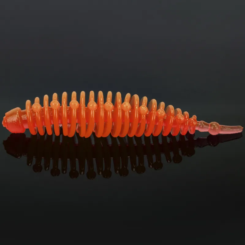Troutlook Shaky Worms 6,0cm - 1,2g - Neon Orange
