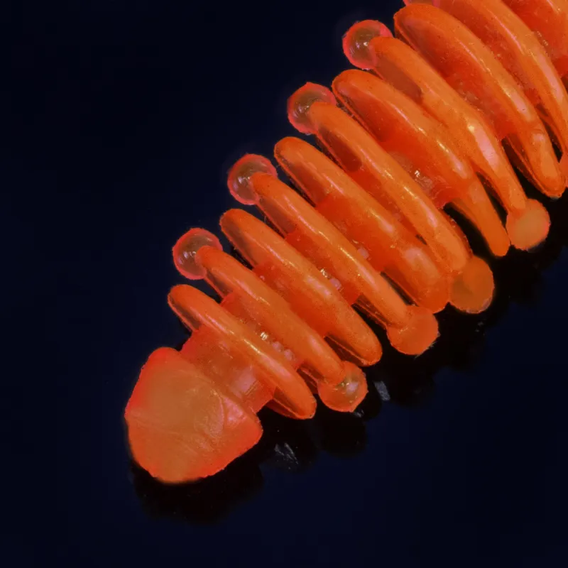 Troutlook Shaky Worms 6,0cm - 1,2g - Neon Orange