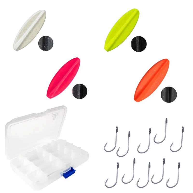 Troutlook Spoon Set Inline heavy mit Haken