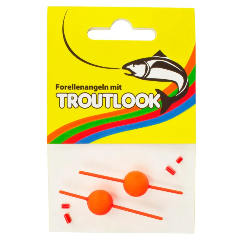 Troutlook Steckpilot rot - 12mm - 2 Stück