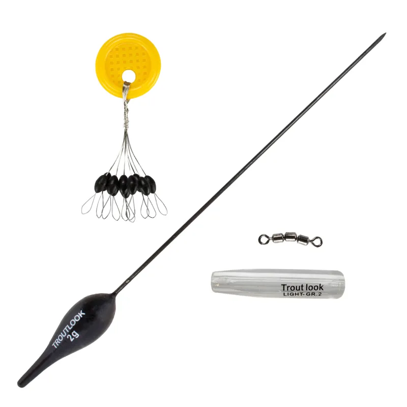 Troutlook Tremarella Forellenset 3 Trout Black 2g
