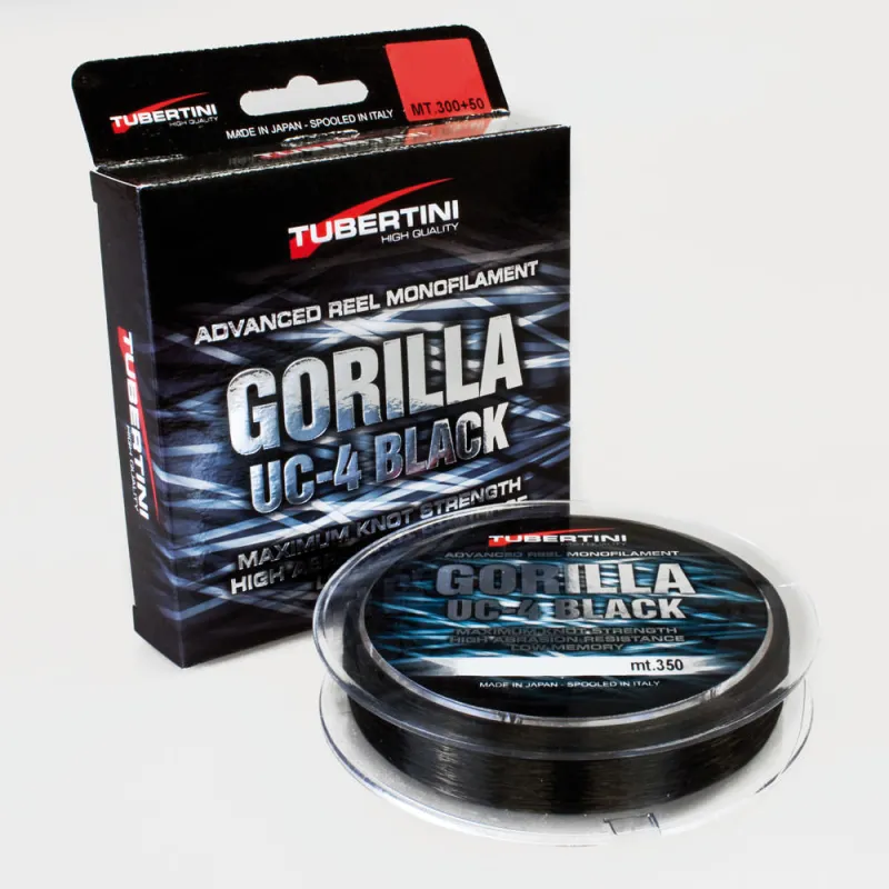 Tubertini UC 4 Gorilla 350m - 0,22mm - 5,70kg - schwarz