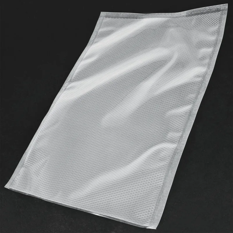 Vakuumier Siegelrand Gefrierbeutel geprägt goffriert 15x30cm - 105my - 50Stück