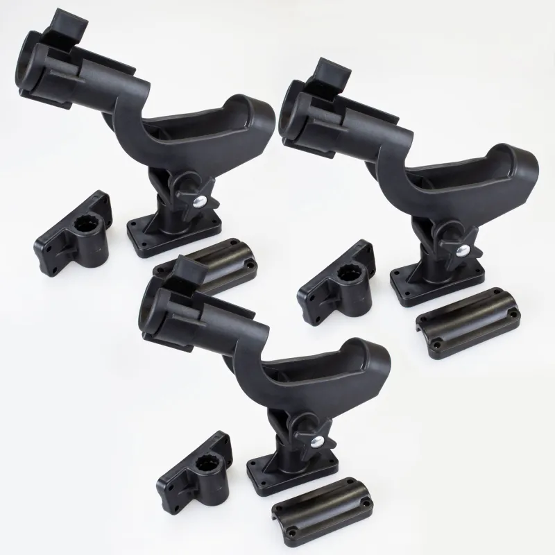 Waterside 3er Set Bootsrutenhalter Trolling Master