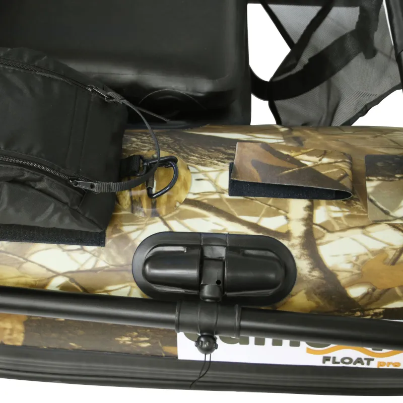 Waterside Belly Boat Camoura Float Pro Bundle
