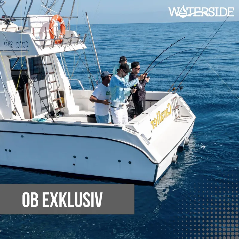 Waterside Captain Deluxe Bootssitz rot/weiß