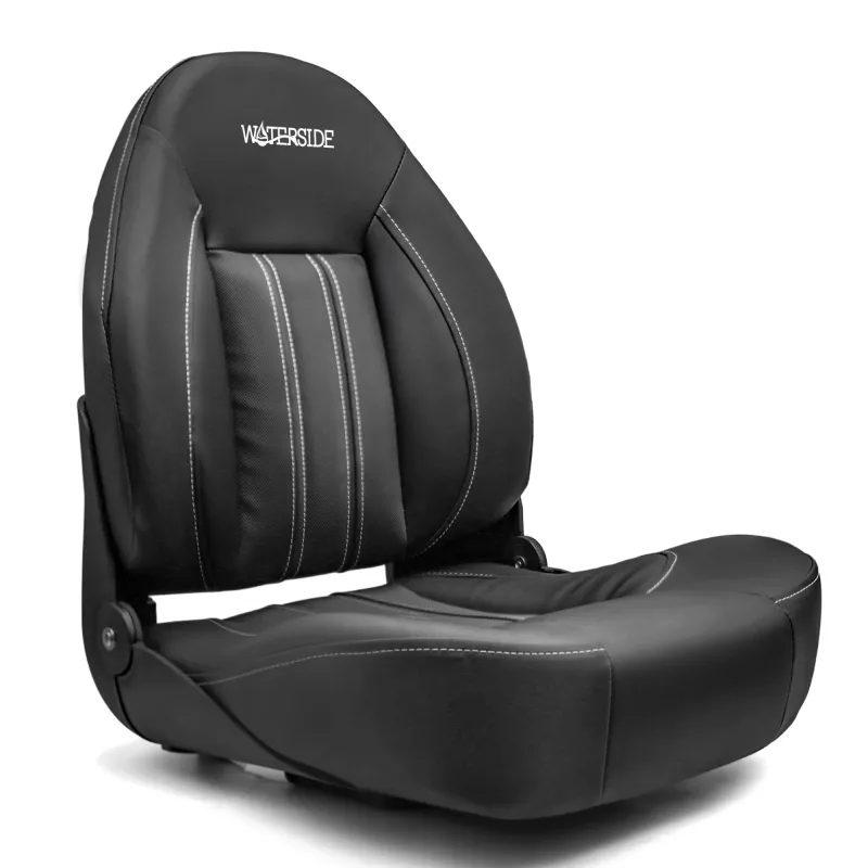 Waterside Captain Seat GTS Super Dark Series Schwarz - 47x51x59,5cm - 1 Stück