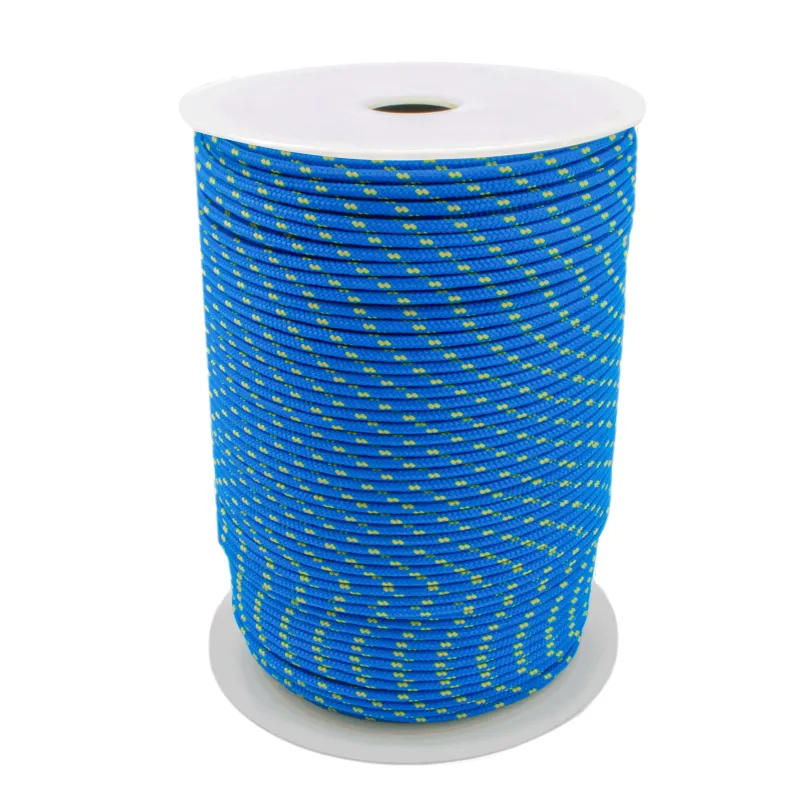 Waterside HalfKnot Bootsseil 1m - Durchmesser 4mm - Blue/Yellow