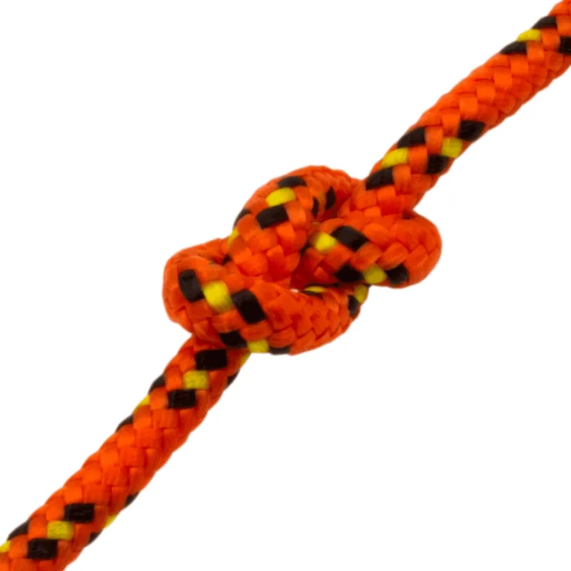 Waterside HalfKnot Bootsseil 200m - Durchmesser 10mm - Orange/Black