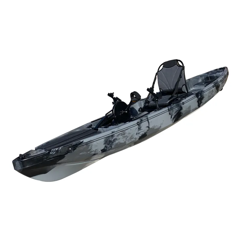 Waterside Pedal Kajak "Catch" 3.65 Ice Grey