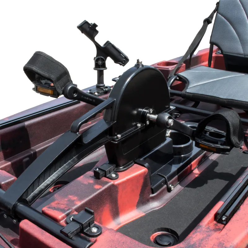 Waterside Pedal Kajak "Catch" 3.65 Volcano