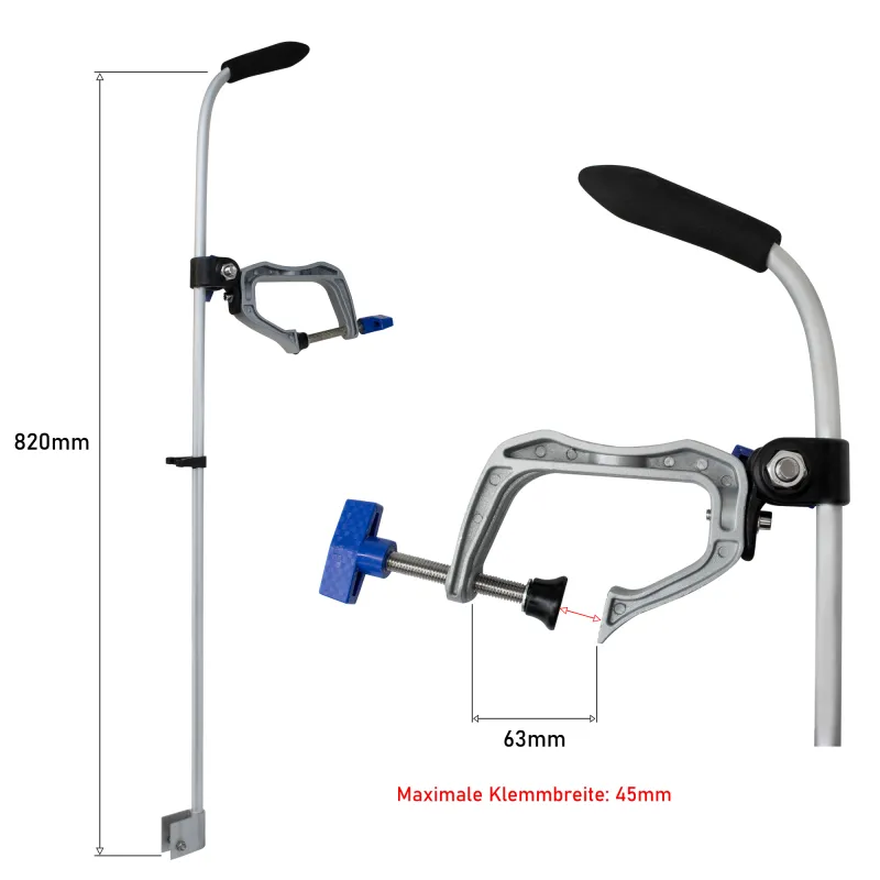 Waterside Safelock Echolot Geberstange 82cm