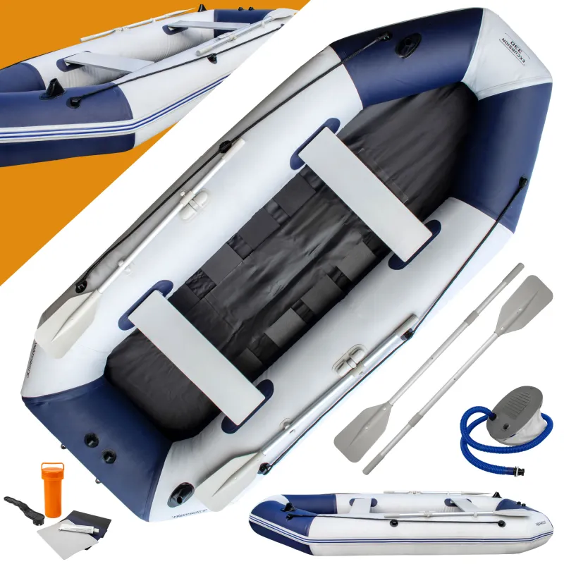 Waterside Schlauchboot Excursion 230 grau-dunkelblau - 3,30m x 1,45m