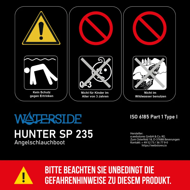 Waterside Schlauchboot Hunter SP 235
