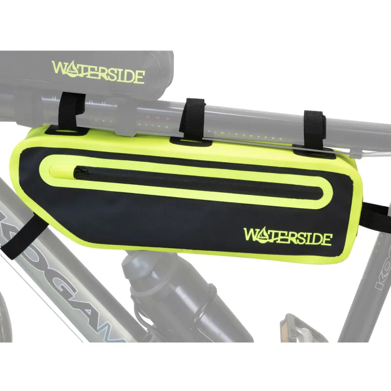 Waterside Wasserfeste Fahrradtasche "BikePocket Flash" schwarz