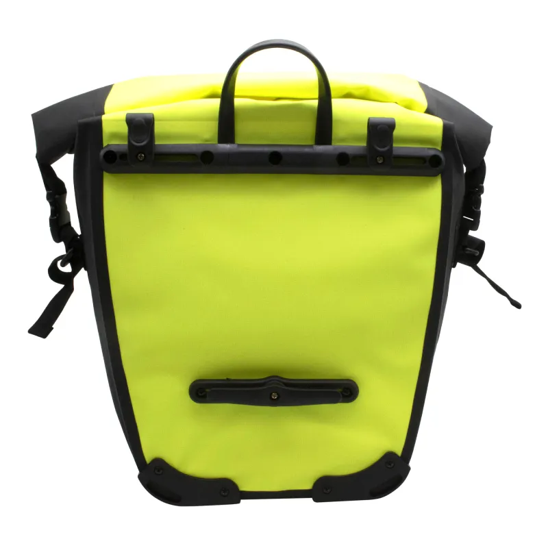 Waterside Wasserfeste Fahrradtaschen (Paar) "Bikecase" 2x15Liter - 30 x 12 x 35 cm - gelb