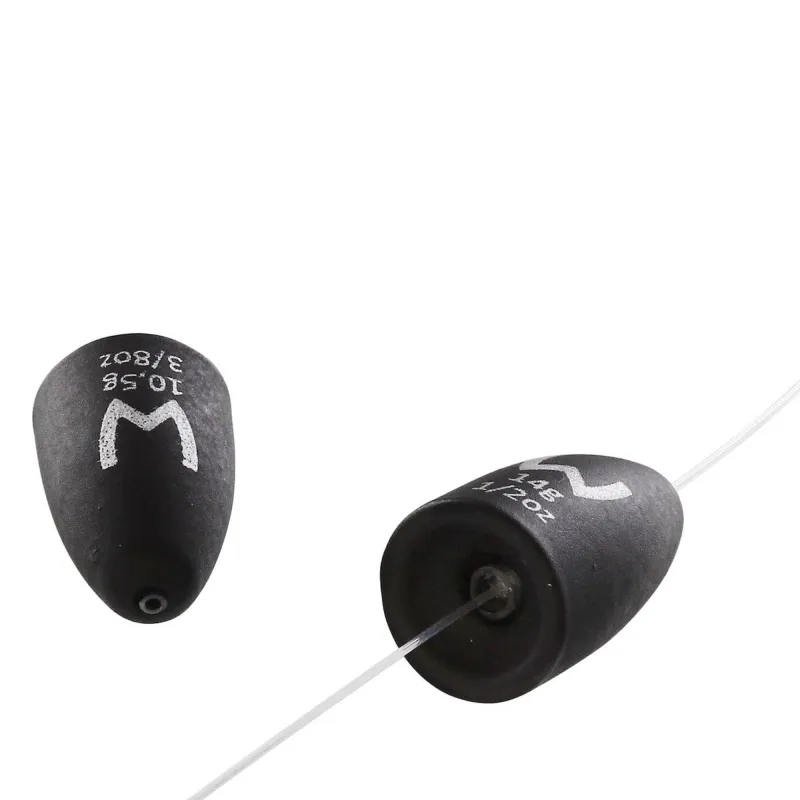 Westin Add-It Tungsten Bullet Matte Black - 5g - 2 Stück