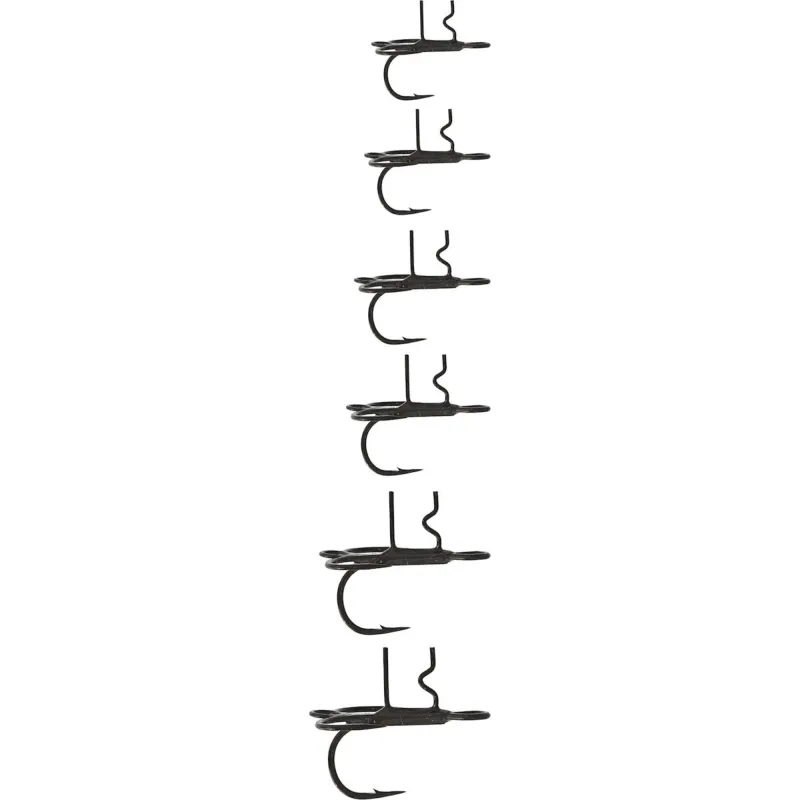Westin Add-On-Treble Black Nickel - #6 - 5 Stück