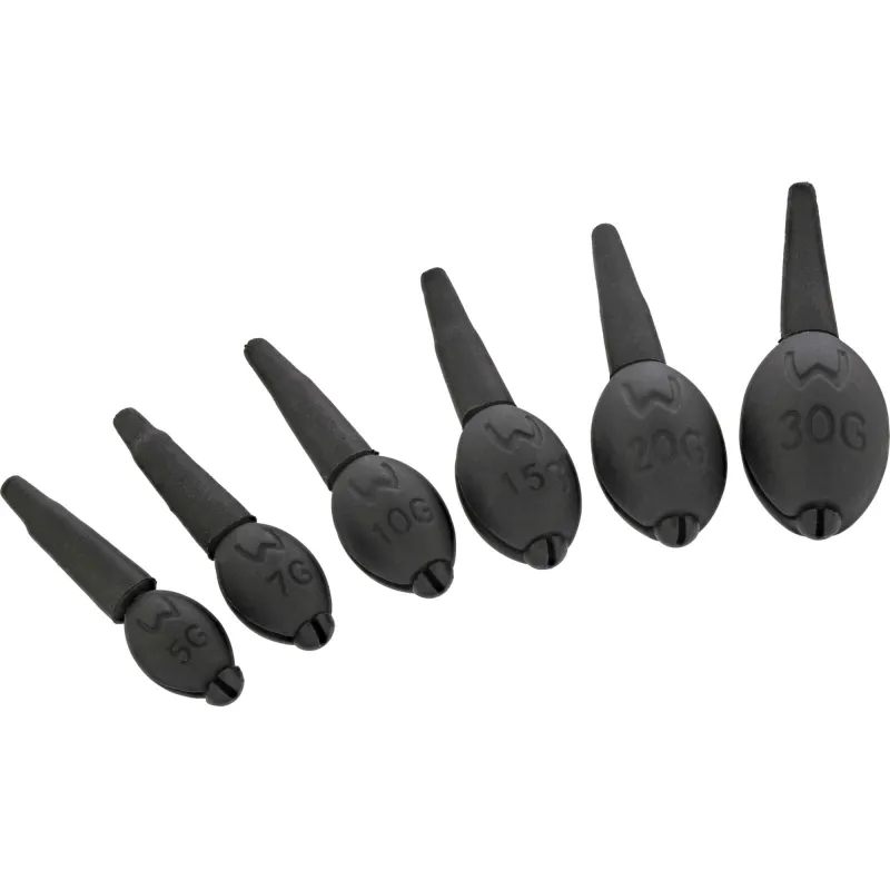 Westin Adjustable Float Weights Matte Black - 5g - 4 Stück
