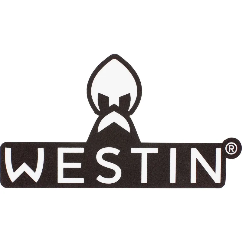 Westin Boat Carpet/Deck Stickers White/Dark Grey - 40x22cm