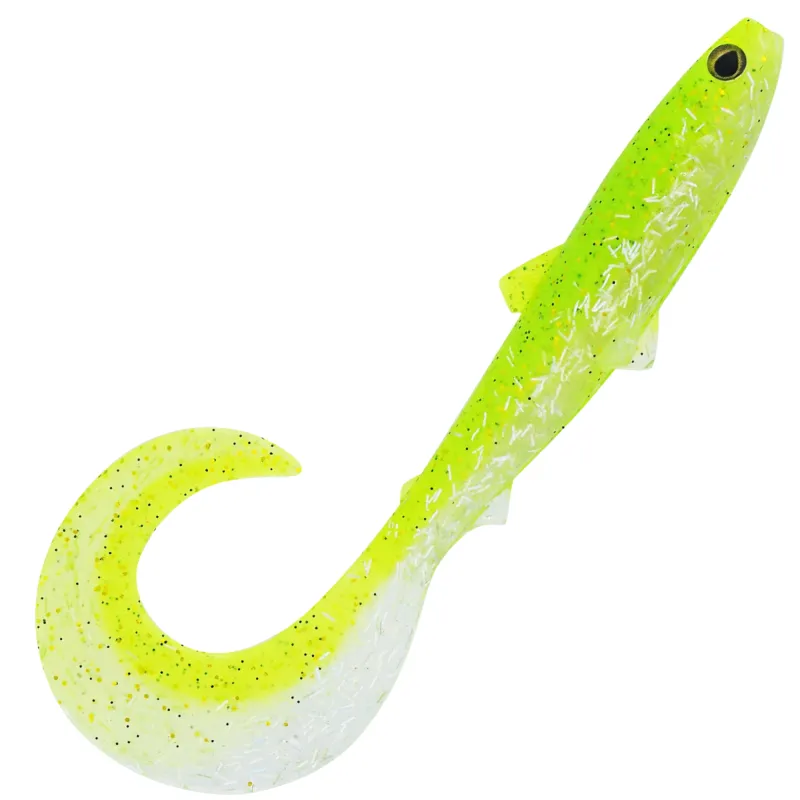 Westin BullTeez Curltail Holy Chartreuse - 10cm - 6g -2 Stück