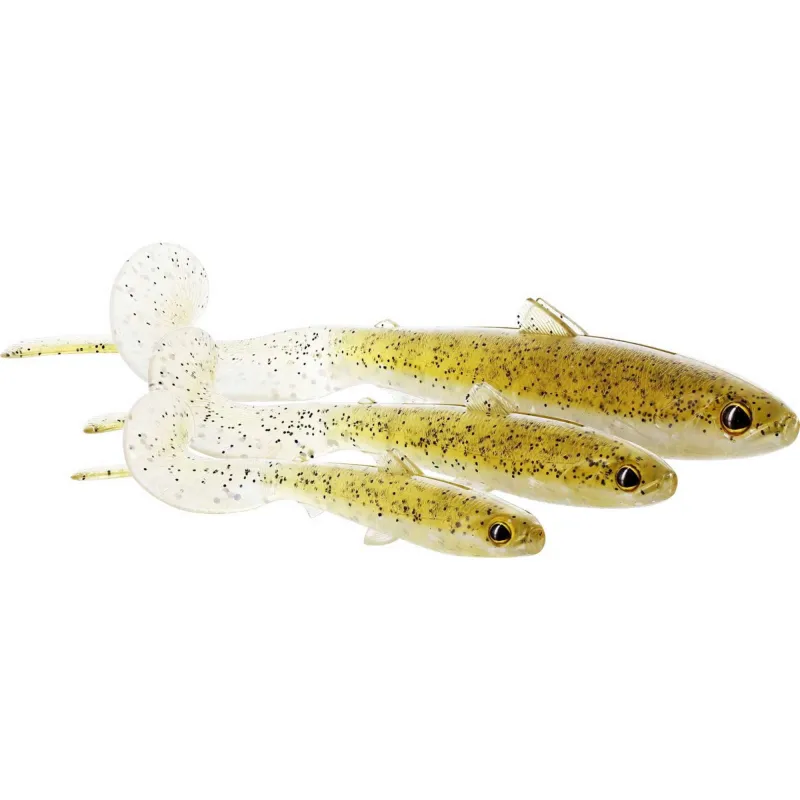 Westin BullTeez Curltail Holy Chartreuse - 8cm - 3g - 3 Stück