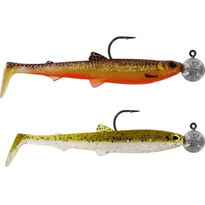 Westin BullTeez Shadtail R 'N R Clear Water Mix 5 - 12,5cm - 10g - Gr.6 - 2 Stück