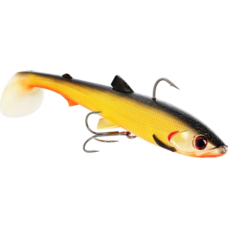 Westin BullTeez Shadtail R2F Glow Ghost Hunter - 18cm - 70g - 1 Stück