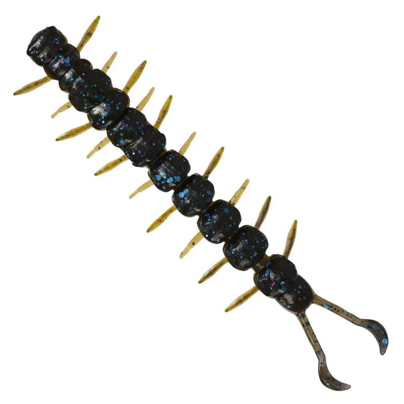 Westin Centipede Midnight Pumpkin - 9,5cm - 4g - 4 Stück