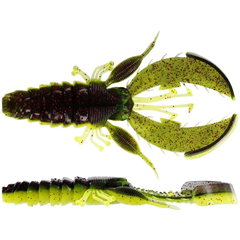 Westin CreCraw Black/Chartreuse - 8,5cm - 7g - 5Stück