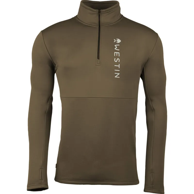 Westin Energy Midlayer 1/2 Zip Dark Sage - Large