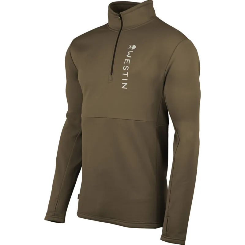 Westin Energy Midlayer 1/2 Zip Dark Sage - Small