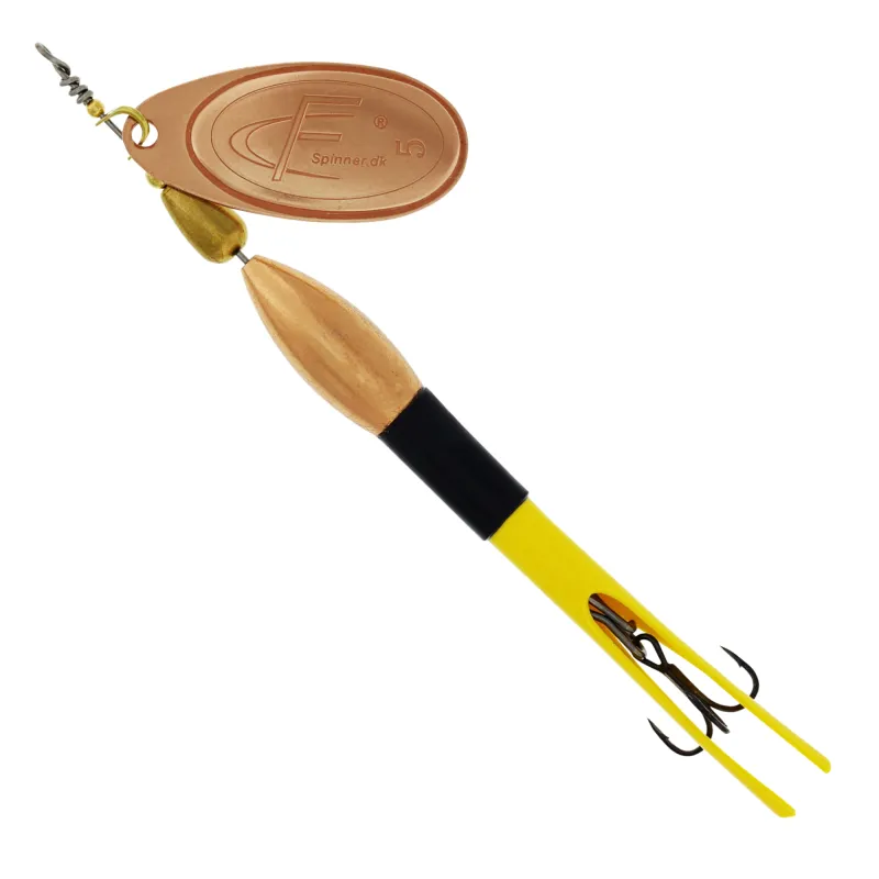 Black/Flouro Yellow/Copper Blade