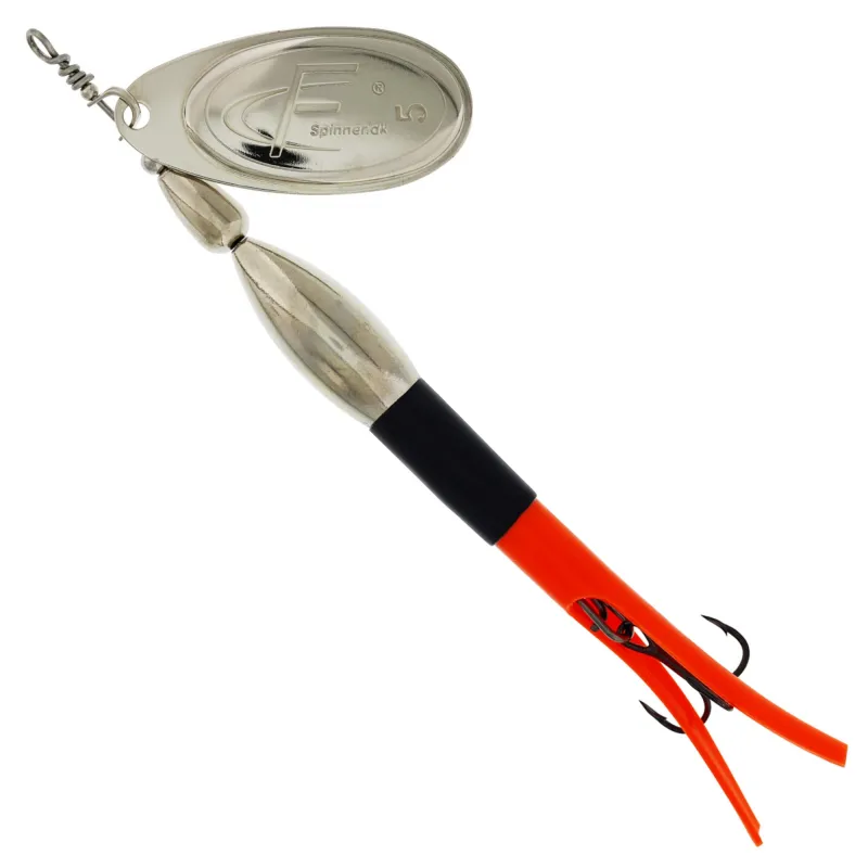 Black/Flouru Orange/Silver Blade