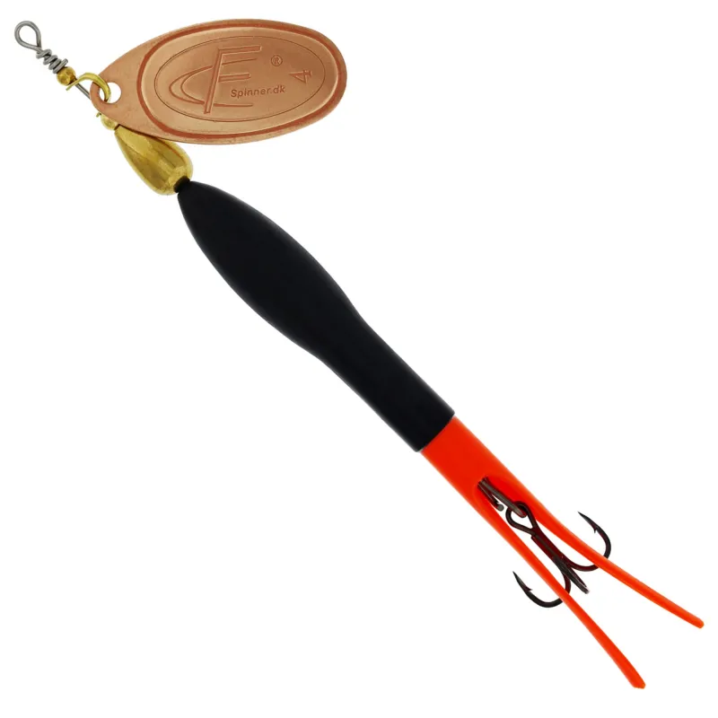 Westin FC Downstream Black/Flouro Orange/Copper Blade - 20g - #4 - 1 Stück