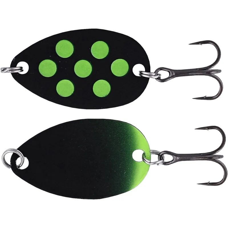Black/Green Dots