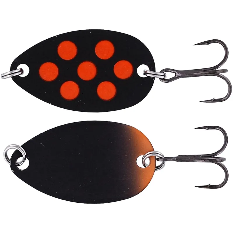 Black/Orange Dots