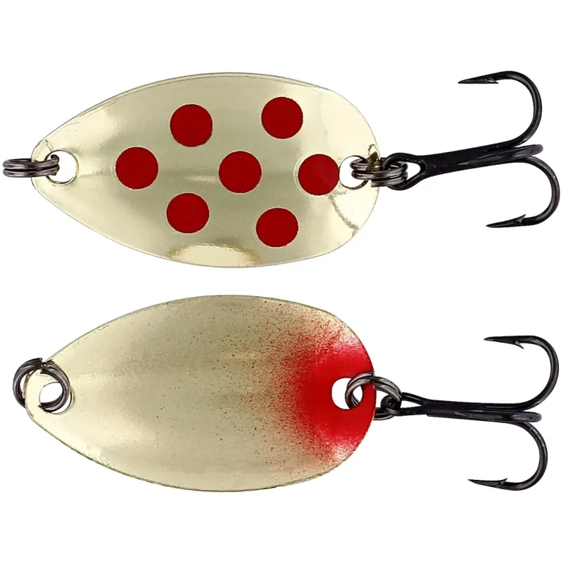 Gold/Red Dots (Metallic)