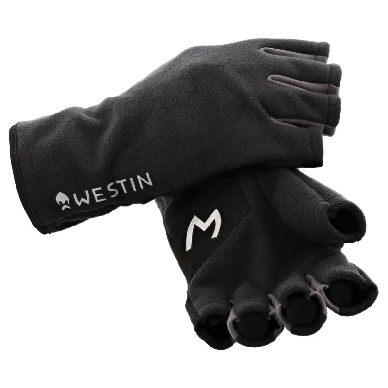 Westin HLF Fleece Gloves carbon black - Gr. M
