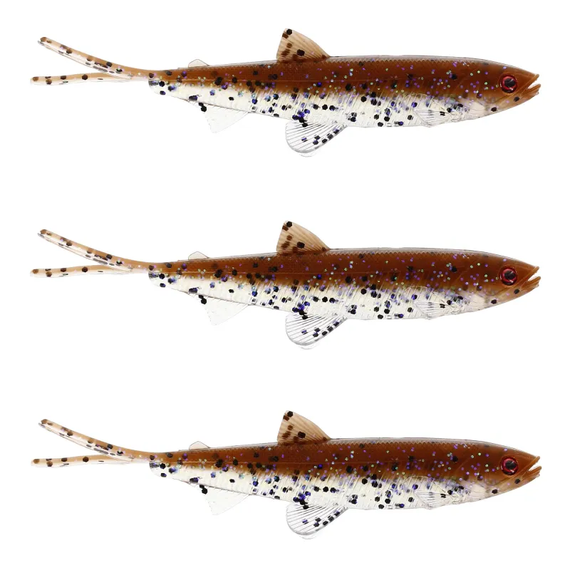 Westin HypoTeez V-Tail 10cm - Bait Pearl - 5g - 3 Stück