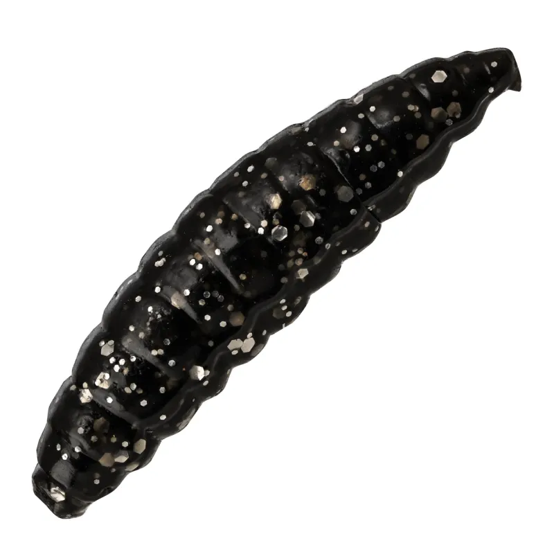 Westin Maggot Black - 4,8cm - 2,2g - Banana - 8 Stück