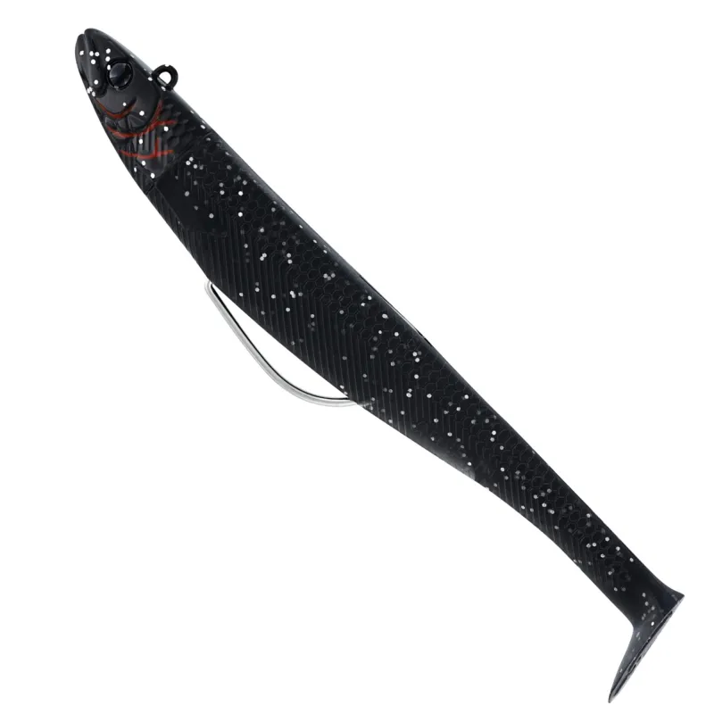 Westin Magic Minnow Weedless Jig Black Silhouette - 12,5cm - 28g - 1 Stück