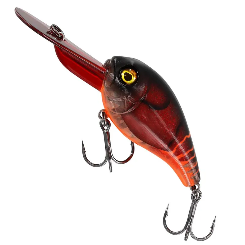 Westin Megabite DR Crankbait 3D Fire Craw - 6cm - 19g - floating - 1 Stück