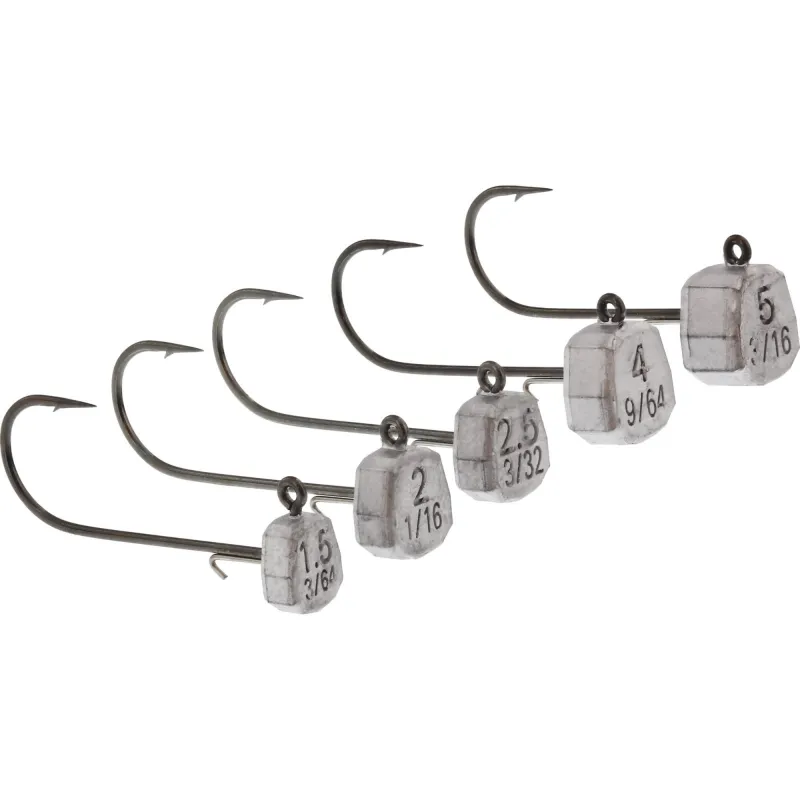 Westin Micro Ned Jig Head Black Nickel - 5g - #2 - 3 Stück