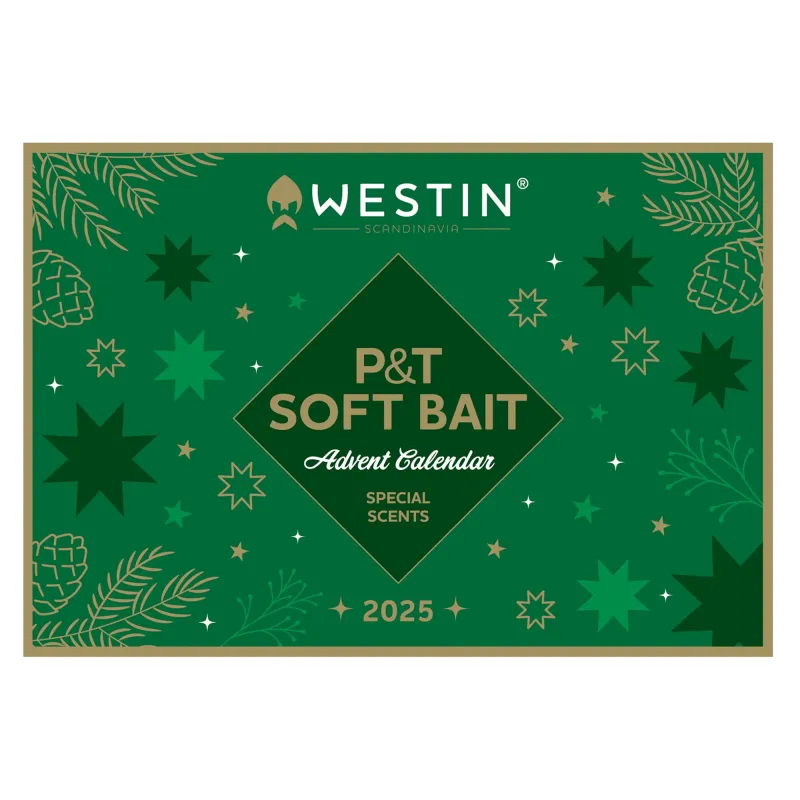 Westin P&T Soft Bait Advent Calender 2025 39 x 27 x 3,8cm
